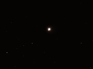 Algol's variation (brightening and dimming) as it can be seen with the naked eye